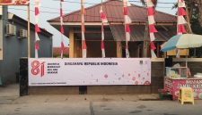 Spanduk ucapan Dirgahayu RI ke-81 bertema kebangsaan terpasang megah di depan kantor UPT Pakuhaji, Kabupaten Tangerang (Dok. Istimewa) 