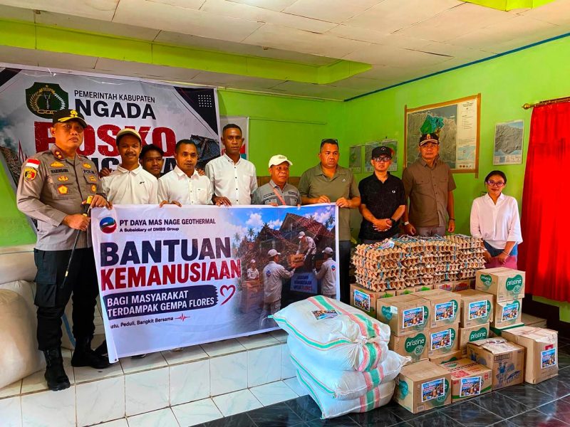 DMNG Tembus Wilayah Terpencil, Bantuan Gempa Ngada Diantar Langsung ke Warga Terdampak. (Foto: Elfrat Frans Dhena)
