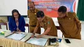 Pemkab Ngada dan BNI Teken PKS, Tata Kelola Dana Penanganan Gempa Flores Diperkuat. (Foto: Humas Prokopim Ngada)