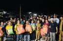 Bupati Ngada, Raymundus Bena, Tembus Wilayah Terdampak Gempa, Tegaskan Warga Golewa Selatan Tidak Ditinggalkan. (Foto: Elfrat Frans Dhena)