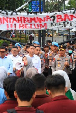 Aspirasi Mahasiswa Banten Didengar Langsung Kapolda dan Pemprov