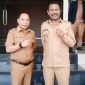 Raymundus Bena (RB) dan Bernadinus Dhey Ngebu (BDN). (Foto: Elfrat Frans Dhena).