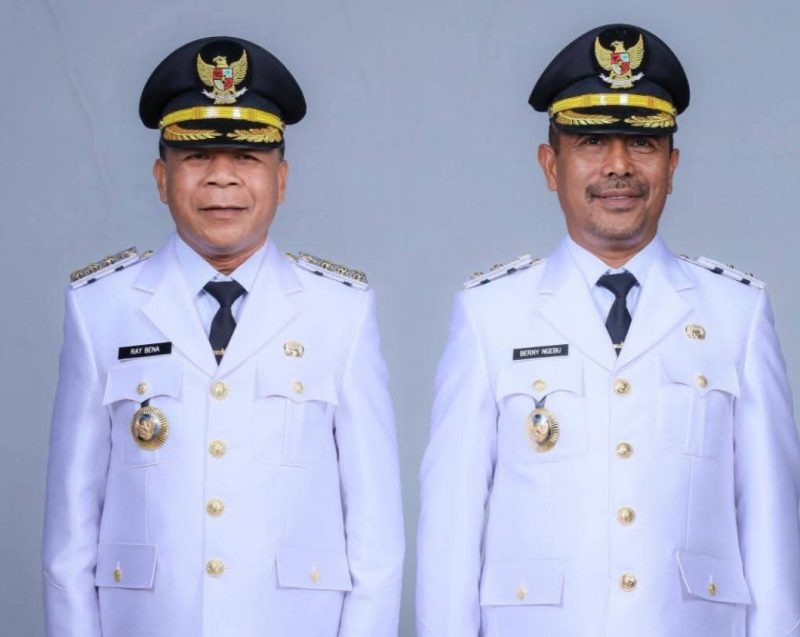 Bupati dan Wakil Bupati Ngada: Raymundus Bena dan Bernadinus Dhey Ngebu (RB-BDN).