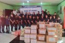 Bank NTT Bergerak untuk Ngada, Bantuan Kemanusiaan Disalurkan Lewat Posko BPBD. (Foto: Elfrat Frans Dhena)