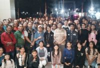 58 Mahasiswa Dilepas Bupati dan Wakil Bupati Ngada menuju Pulau Jawa. (Foto: Elfrat Frans Dhena)