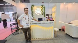 Suhaidiar Sulaiman selaku Presiden Direktur PT Pillars Cosmetiklon Indonesia.