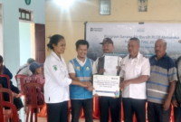 PT PLN UIP Nusra II Hadirkan Akses Air Bersih untuk 5 Wilayah di Kecamatan Golewa. (Foto: Elfrat Frans Dhena)