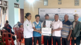 PT PLN UIP Nusra II Hadirkan Akses Air Bersih untuk 5 Wilayah di Kecamatan Golewa. (Foto: Elfrat Frans Dhena)