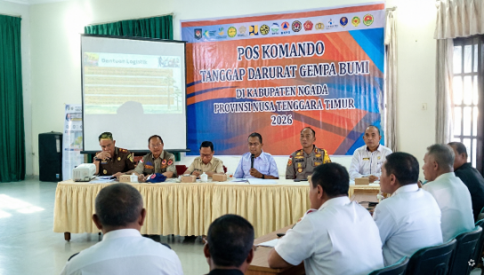 Tinggal 3 Hari Tanggap Darurat, Gubernur NTT Kejar Data Gempa Ngada: Semua Warga Harus Terdata. (Foto: Elfrat Frans Dhena)