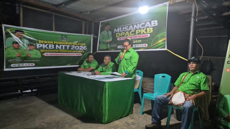 Musancab 2026, PKB Ngada Panaskan Mesin Politik: Bidik Tambahan Kursi di Legislatif. (Foto: Elfrat Frans Dhena)