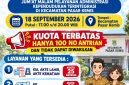 Informasi program JUMPA MELATI, layanan administrasi kependudukan malam hari di Kecamatan Pasar Kemis.