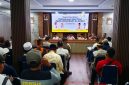Rapat koordinasi pelaksanaan Haul ke-68 Tuan Syekh Abdul Qodir Al-Jaelani di Kantor Kecamatan Pasar Kemis, Kabupaten Tangerang, dihadiri sejumlah unsur terkait.