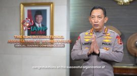 Kapolri Jenderal Polisi Drs. Listyo Sigit Prabowo, M.Si., menyampaikan dukungan terhadap penyelenggaraan The 63rd International Association of Women Police (IAWP) Annual Training Conference 2026 di Bali.