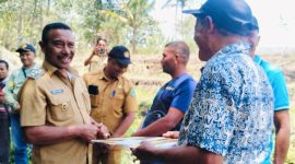 3,6 Km Irigasi Dibangun di Ngada, Wabup Dorong Sawah Petani Makin Produktif. (Foto: Elfrat Frans Dhena)