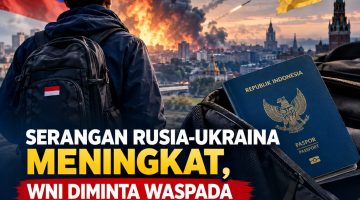 Serangan Rusia-Ukraina Meningkat, WNI Diminta Waspada