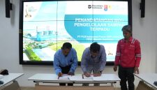 Penandatanganan MoU pengelolaan sampah terpadu antara PT PLN Indonesia Power UBP Banten 3 Lontar dan TPST Mandiri Sejahtera sebagai upaya memperkuat sinergi pengelolaan lingkungan berbasis masyarakat(dok.humas pltu)
