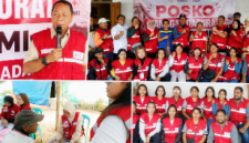 PMI All Out 3 Bulan, Bupati Ngada Minta Kesehatan Korban dan Sekolah Terdampak Gempa Jadi Prioritas. (Foto: Elfrat Frans Dhena)