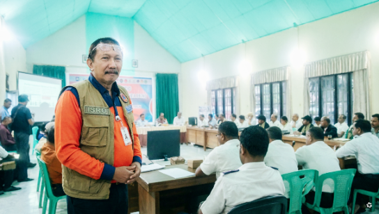Unsur Pengarah BNPB Pusat, Isroil Samihardjo. (Foto: Elfrat Fran Dhena)