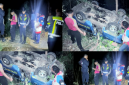 Naas! Minibus EB 1539 DI Terjun ke Jurang 50 Meter di Golewa Selatan, 1 Tewas. (Foto: Elfrat Frans Dhena).