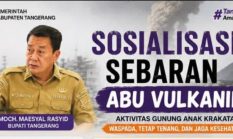 Warga Tangerang Diminta Waspada, Abu Vulkanik Gunung Anak Krakatau Mengintai