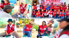 My Medical My Adventure PMI Tak Sekadar Bawa Obat, Pulihkan Harapan Warga Turamuri yang Masih Trauma Gempa Flores. (Foto: Elfrat Frans Dhena)