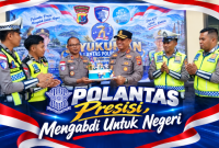 Polres Ngada Gelar Syukuran HUT Polantas ke-71. (Foto: Elfrat Frans Dhena)