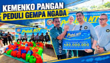 Kemenko Pangan Salurkan Rp1,2 Miliar, Korban Gempa Ngada Dapat Bantuan Tunai hingga Logistik. (Foto: Elfrat Frans Dhena)