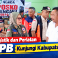 Deputi Bidang Logistik dan Peralatan BNPB, Dra. Andi Eviana, M.Si didampingi Wakil Bupati Ngada, Bernadinus Dhey Ngebu ketika Memantau Ketersediaan Logistik di Gudang. (Foto: Elfrat Frans Dhena)