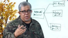 Fahri Hamzah, Wakil Ketua Umum Partai Gelombang Rakyat (Gelora) Indonesia, menyampaikan pandangannya mengenai reformasi pemilu dan usulan ambang batas parlemen.