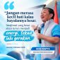 Anis Matta, Ketua Umum Partai Gelora Indonesia, menyampaikan pesan tentang pentingnya inovasi besar yang berawal dari imajinasi, kemudian diwujudkan melalui kerja nyata. (Jakarta, 3 Oktober 2026).