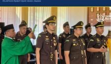 Kajari Ngada Lantik Tiga Pejabat Baru, Ini Daftar Nama dan Jabatan yang Diemban. (Foto: Istimewa)
