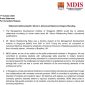 siaran pers resmi dari Management Development Institute of Singapore (MDIS) tertanggal 1 Oktober 2025 yang membahas status pendidikan Gibran Rakabuming Raka.