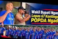 Wabup BDN Lepas 60 Atlet Pelajar Ngada ke POPDA VIII 2026, Targetkan Prestasi dan Nama Besar Daerah. (Foto: Humas Prokopimda Ngada)