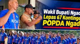 Wabup BDN Lepas 60 Atlet Pelajar Ngada ke POPDA VIII 2026, Targetkan Prestasi dan Nama Besar Daerah. (Foto: Humas Prokopimda Ngada)