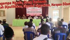 Pascagempa Ngada, Riung Berbenah: Rumah Dipulihkan, Ekonomi Digerakkan, Harapan Dibangun. (Foto: Elfrat Frans Dhena)