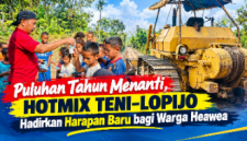 Puluhan Tahun Menanti, Hotmix Teni–Lopijo Hadirkan Harapan Baru bagi Warga Heawea. (Foto: Humas Prokopimda Ngada).
