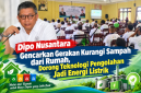 Dipo Nusantara Gencarkan Gerakan Kurangi Sampah dari Rumah, Dorong Teknologi Pengolahan Jadi Energi Listrik. (Elfrat Frans Dhena)