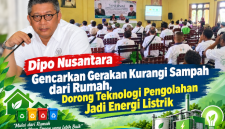 Dipo Nusantara Gencarkan Gerakan Kurangi Sampah dari Rumah, Dorong Teknologi Pengolahan Jadi Energi Listrik. (Elfrat Frans Dhena)