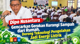 Dipo Nusantara Gencarkan Gerakan Kurangi Sampah dari Rumah, Dorong Teknologi Pengolahan Jadi Energi Listrik. (Elfrat Frans Dhena)