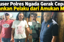 Amukan Keluarga Nyaris Pecah di Faobata, Buser Polres Ngada Amankan Terduga Pelaku. (Foto: Humas Polres Ngada)