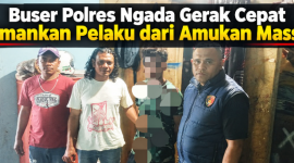 Amukan Keluarga Nyaris Pecah di Faobata, Buser Polres Ngada Amankan Terduga Pelaku. (Foto: Humas Polres Ngada)